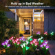 Solar Powered Garden Flowers with Lights (4-Pack) product