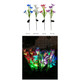 Solar Powered Garden Flowers with Lights (4-Pack) product
