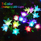 Solar Powered Garden Flowers with Lights (4-Pack) product
