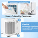 14000 BTU Inverter Portable Air Conditioner with APP Voice and Remote product