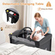 Portable Crib with 4-Side Visible Mesh and Changing Table product