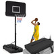 6.5-10 FT Portable Basketball Hoop with Weighted Base product