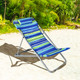 Portable Beach Chair with Headrest and Adjustable Backrest (Set of 2) product