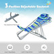 Portable Beach Chair with Headrest and Adjustable Backrest (Set of 2) product