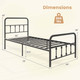 Bed Frame with Headboard and Storage product