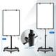 Height-Adjustable Mobile Whiteboard with Round Stand product