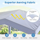 10 x 10-foot Outdoor Pop-Up Canopy with Roller Bag product