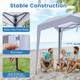 10 x 10-foot Outdoor Pop-Up Canopy with Roller Bag product