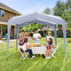 10 x 10-foot Outdoor Pop-Up Canopy with Roller Bag product