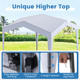 10 x 10-foot Outdoor Pop-Up Canopy with Roller Bag product