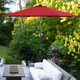 10-Foot Solar LED Tilt Patio Umbrella with Crank product