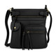 Super Soft Genuine Leather Crossbody Bag with Top Belt Accent product