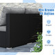 5-Piece Outdoor Furniture Set with Non-Slip Footpads product