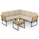  4-Piece Outdoor Sectional L-Shaped Sofa Set product