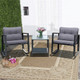 3-Piece Patio Rattan Rocking Chair Furniture Set product