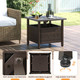 Outdoor Side Table with Umbrella Hole product