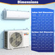 WiFi Enabled Mini Split Air Conditioner/Heater product