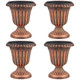18" Tall Vintage Planter Set with Pedestal Base (2- or 4-Piece) product