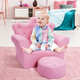 Kids Princess Sofa Armchair with Ottoman product
