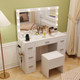 Vanity Desk with Mirror and Stool  product