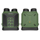 4K Night Vision Binoculars IR 8X Digital Zoom Rechargeable 3inch HD Screen 40MP Photos 4K Video Infrared Full Dark View Scope Color Green product