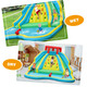 Inflatable Mighty Water Slide with Climbing Wall  product