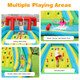Inflatable Mighty Water Slide with Climbing Wall  product