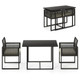 3-Piece Patio PE Wicker Furniture Set  product