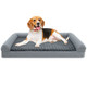 Dog Pet Bed with Orthopedic Egg Crate and Removable Cover product