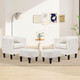 Barrel Chair with Ottoman Footrest  product