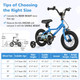 Kids Training Bike with Removable Training Wheels and Dual Brake System product