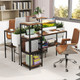 Computer Desk with 2-Tier Open Shelves product