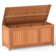 58-Gallon Wood Deck Box with Flip Top Lid product