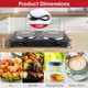 2000W Dual-burner Infrared Cooktop product