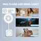 1200mAh Foldable Travel Fan with 3 Modes and LED Light product