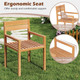 Outdoor Teak Wood Dining Chairs product