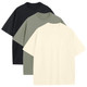 Men’s Heavyweight Oversized Drop Shoulder Fashion Tees (1- or 3-Pack) product