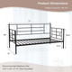  Heavy-Duty Metal Daybed (Twin Size) product