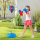 Boxing Punching Bag with Height Adjustable Stand and Boxing Gloves product