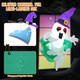 3.6' Inflatable Ghost with LED Lights product