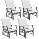 Porch Gliders Set of 2/4 with Reclined High Back and Breathable Mesh Fabric product