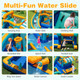 Inflatable Water Park with Climbing Wall  product