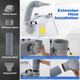 Portable Airbrush Spray Booth Kit with LED Lights and Rotating Turnable product