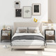 3-Tier Bedside Tables with Drawer product