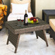 Folding Wicker Patio Coffee Table product
