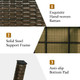 Folding Wicker Patio Coffee Table product