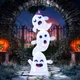 4-foot Stacked Ghosts Decoration with 120 LED Lights product