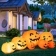 7.5-foot Inflatable Pumpkin Patch with LED Lights and Sandbags product