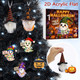 Halloween CountDown Advent Calendar with Ghost Gnome Pumpkin Plush Toys Dolls Pendants Ornaments For Indoor Outdoor Home Party Decoration product