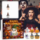 Halloween CountDown Advent Calendar with Ghost Gnome Pumpkin Plush Toys Dolls Pendants Ornaments For Indoor Outdoor Home Party Decoration product